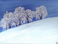 Schnee (Acryl)