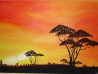 Sonne in Afrika